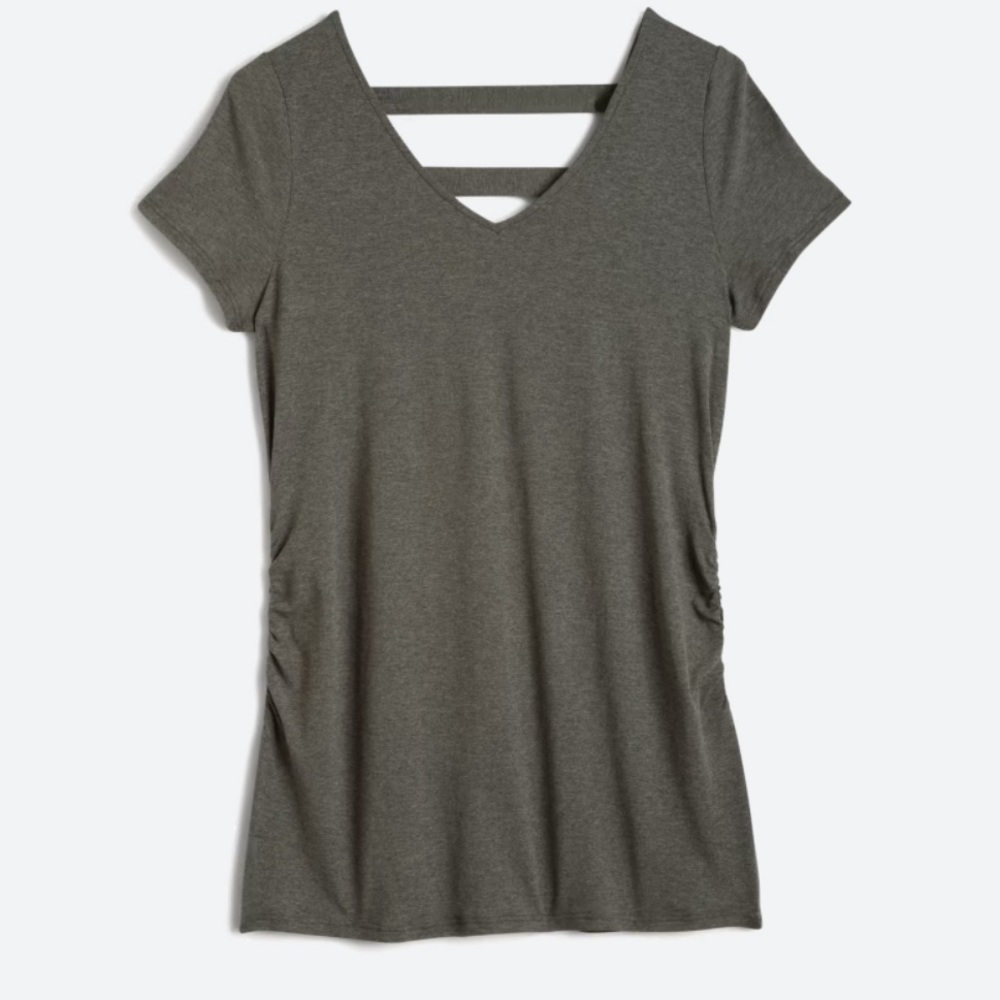 Grey Knit Maternity Top